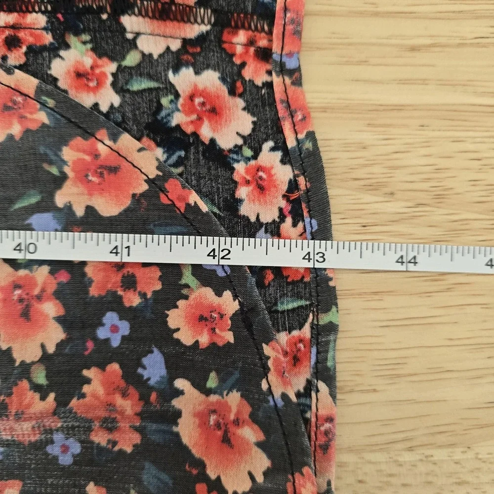 Rumer‎ Soraya Skirt Womens Small Black Floral Maxi Wrap High Waist New Australia